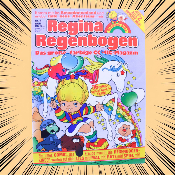 Regina Regenbogen Comic Magazin Nr. 4 1987 Interpart kaufen | Rainbow Brite Comic | hoppla-stuff.de